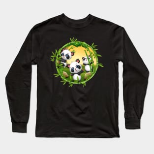 Panda Long Sleeve T-Shirt